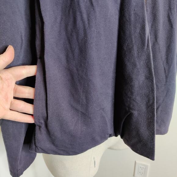 Eileen Fisher Navy Blue Knit Cardigan Sweater Size XS - Picture 2 of 9